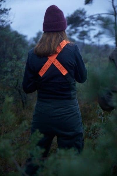 Frost Winter naisten metsästyshousut, tummanvihreä, view: 9