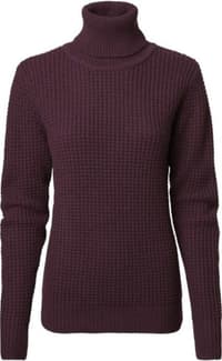Cherry Rollneck naisten poolopaita, viininpunainen - view: 0