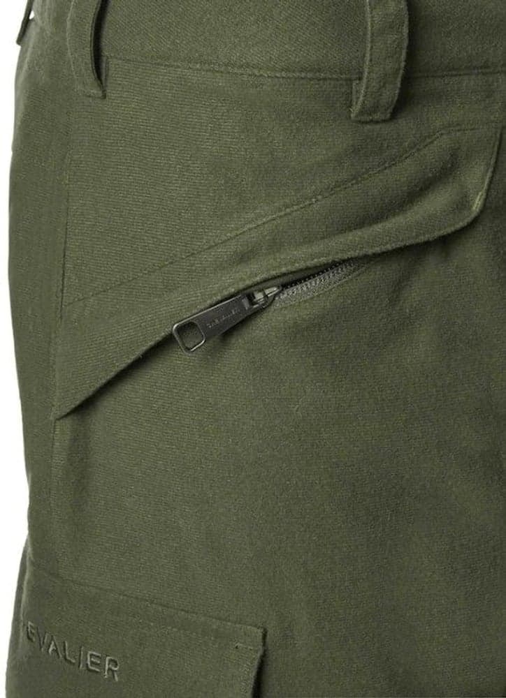 Basset Winter-metsästyshousut naisille, tummanvihreä, view: 2