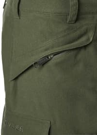 Basset Winter-metsästyshousut naisille, tummanvihreä - view: 2