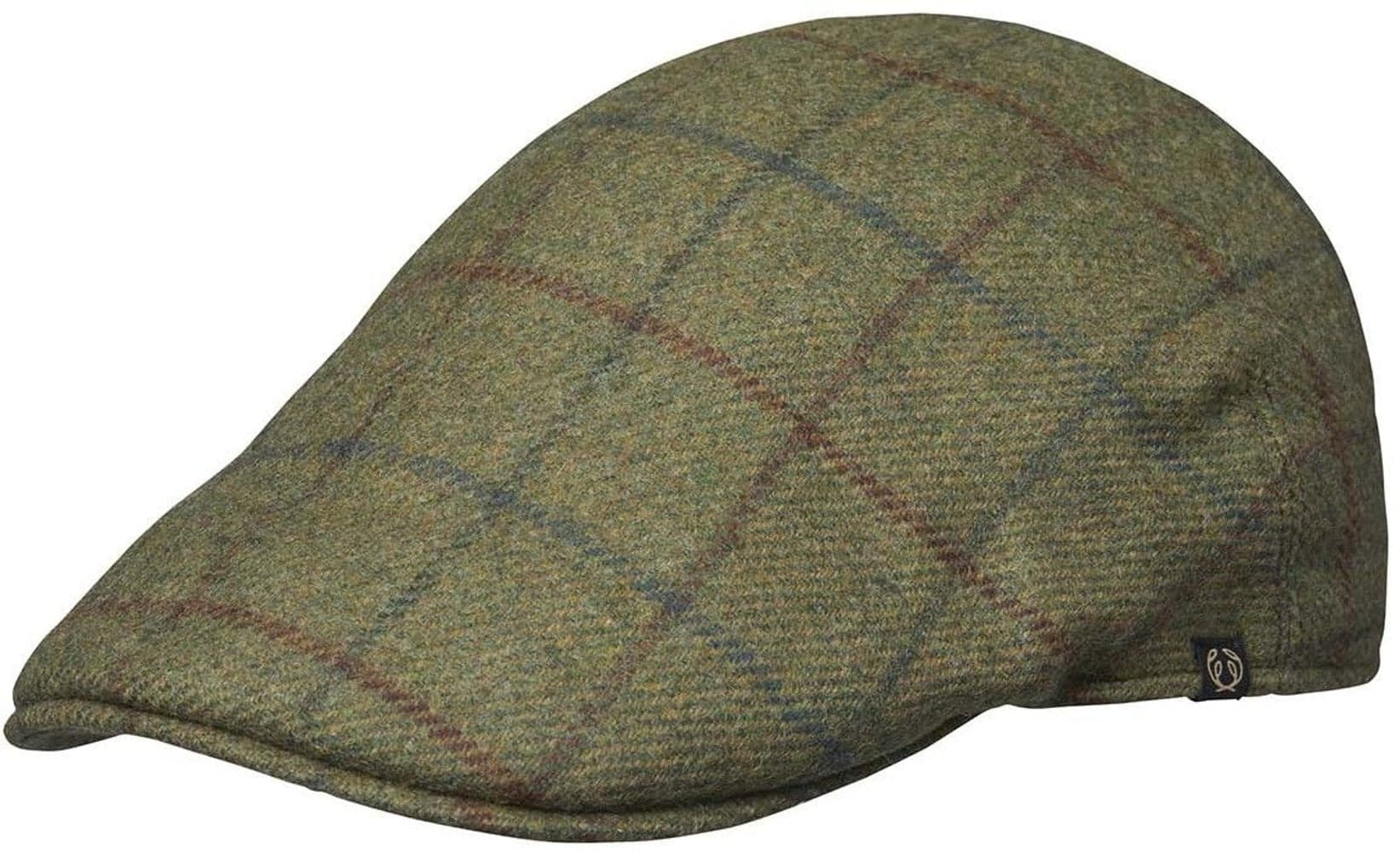 Dalton Sixpence Cap Winter Moss Checked, view: 0
