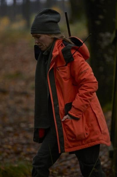 Basset Winter naisten metsästystakki, oranssi, view: 7