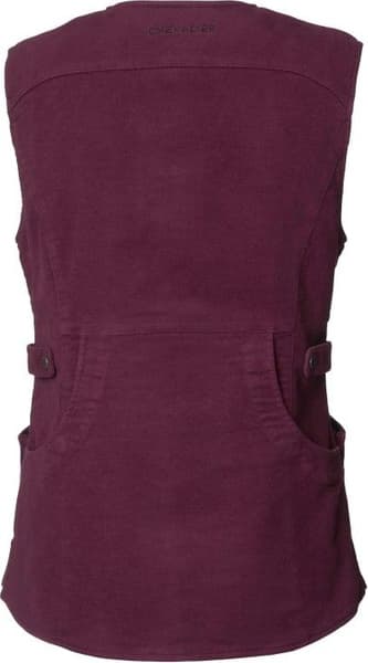 Target Shooting Vest naisten ammuntaliivi, Wine Red, view: 1