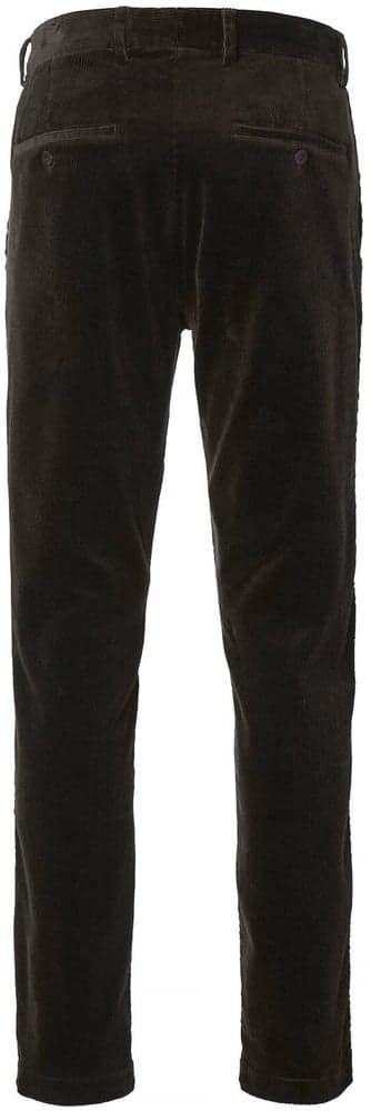 Lawrence miesten manchesterhousut, tummanruskea, view: 1