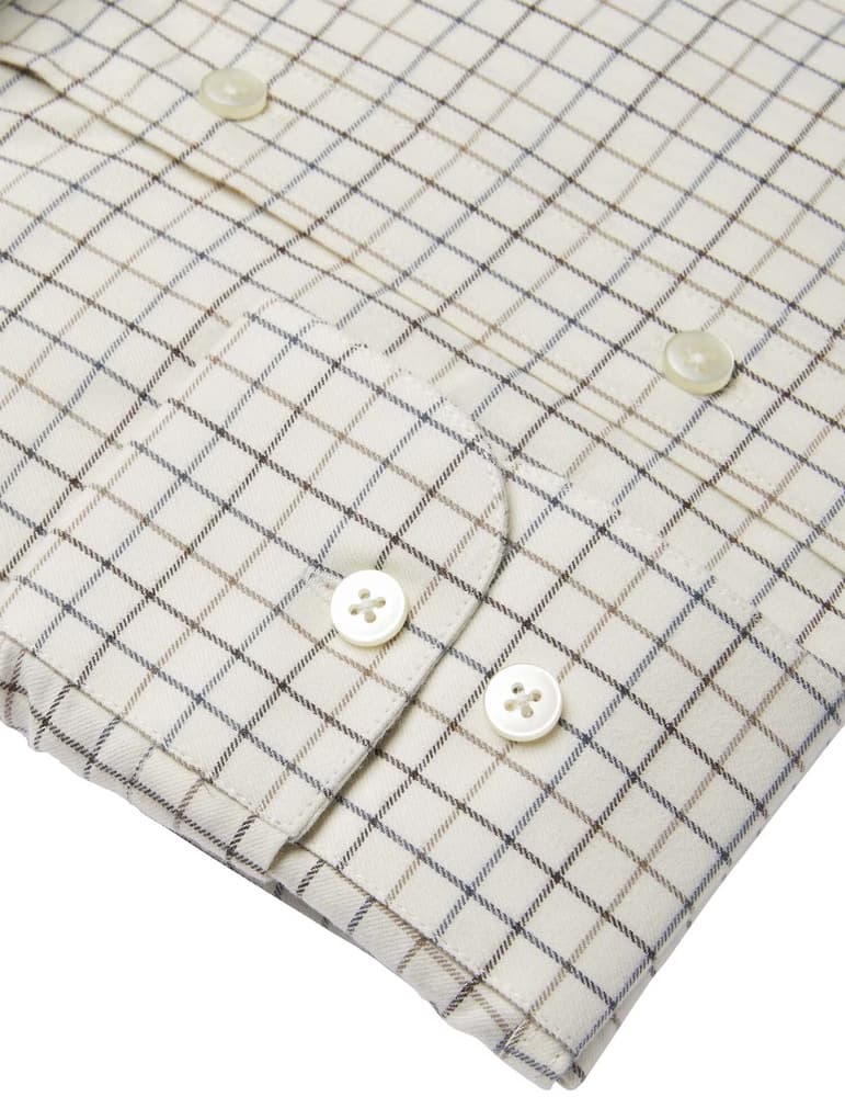 Luton Shooting Fit Shirt paita, Stormy Blue Tattersall, view: 3