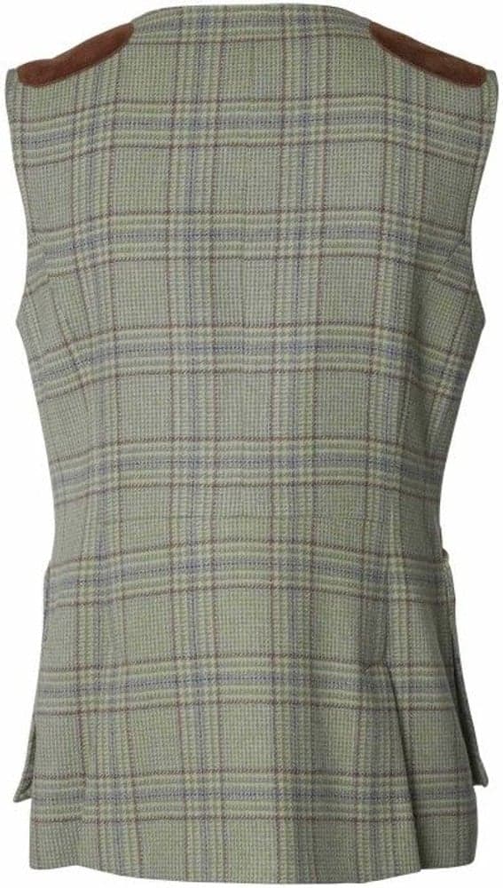Advie Tweed naisten ampumaliivi, Willow Green Checked, view: 1