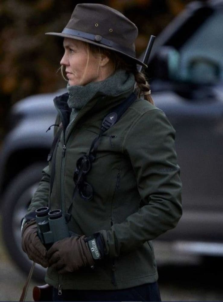 Nimrod Windblocker naisten takki, tummanvihreä, view: 5