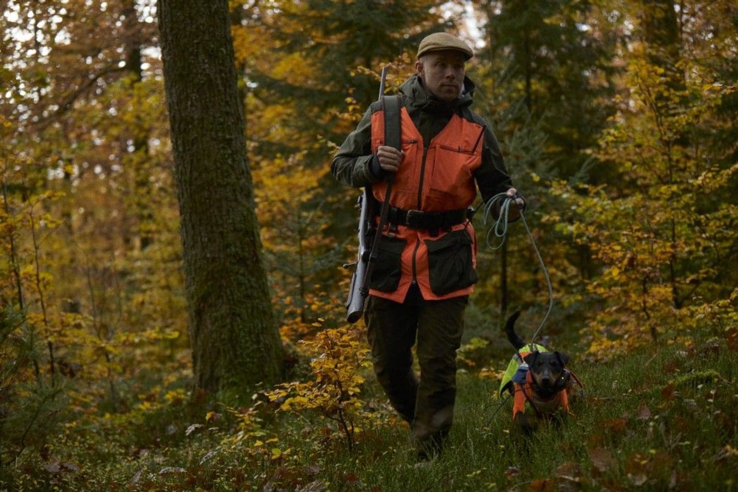 Chase -koirankouluttajan liivi, unisex, oranssi, view: 6