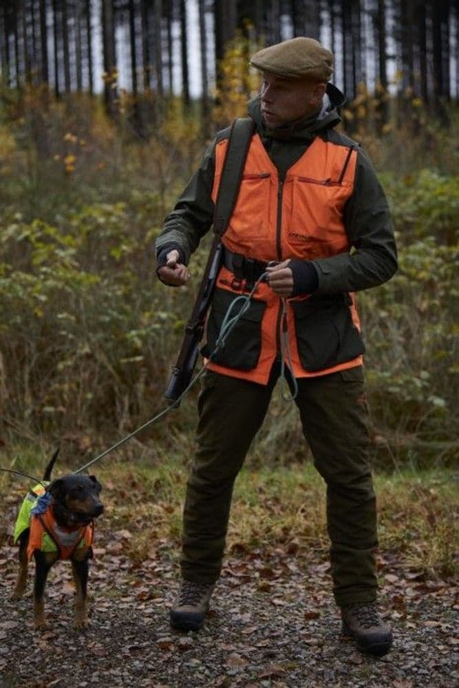 Chase -koirankouluttajan liivi, unisex, oranssi, view: 5