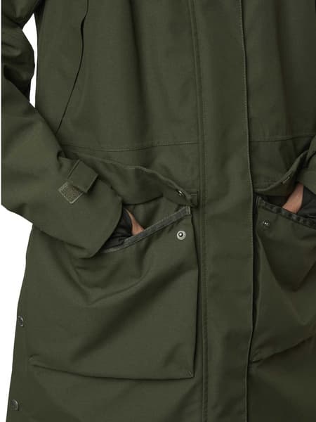 Fractus Chevalite Rain Coat naisten sadeviitta, Tobacco Green, view: 6