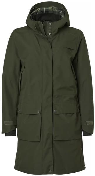 Fractus Chevalite Rain Coat naisten sadeviitta, Tobacco Green, view: 1