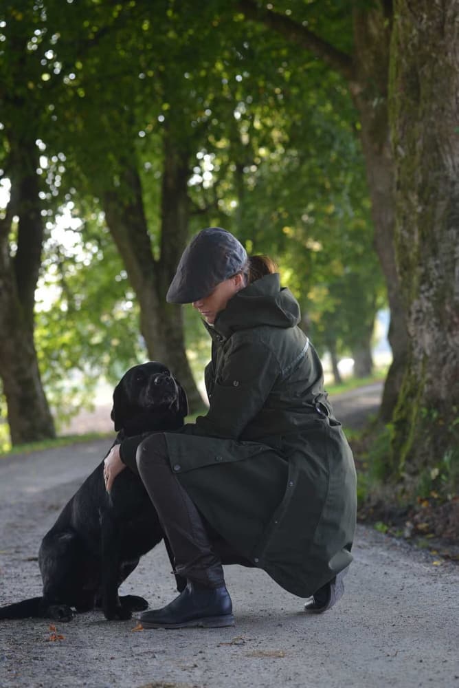 Fractus Chevalite Rain Coat naisten sadeviitta, Tobacco Green, view: 8