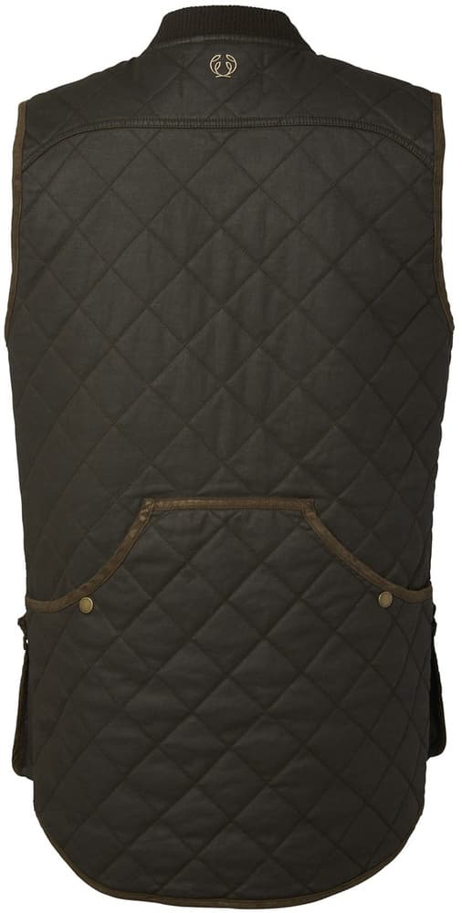 Vintage Shooting Vest ammuntaliivi, Leather Brown, view: 1