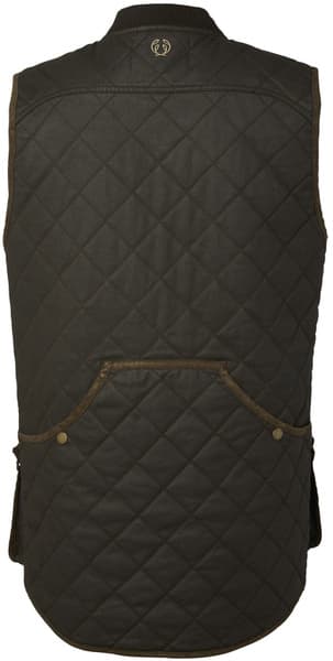 Vintage Shooting Vest ammuntaliivi, Leather Brown, view: 1