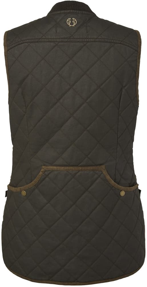 Vintage Shooting Vest naisten ammuntaliivi, Leather Brown, view: 1