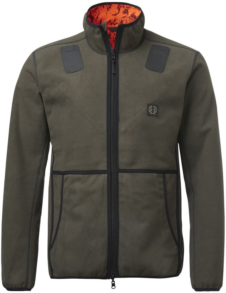 Mist Windblocker Reversible Jacket käännettävä metsästystakki, High Vis Orange Deer, view: 2