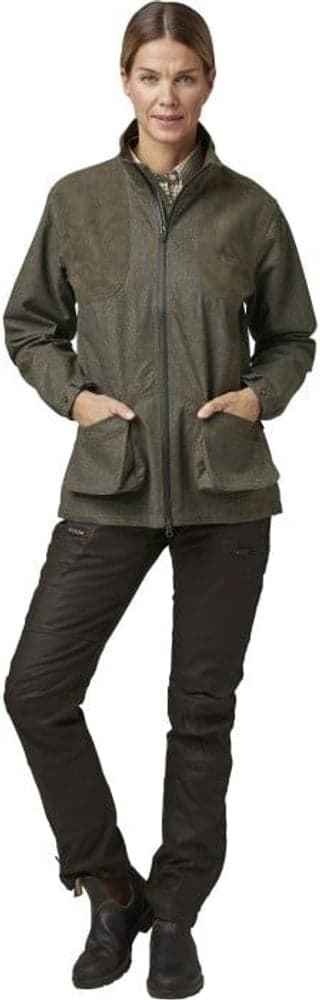 Bushland Chevalite Shooting Coat Naisten Green, view: 1