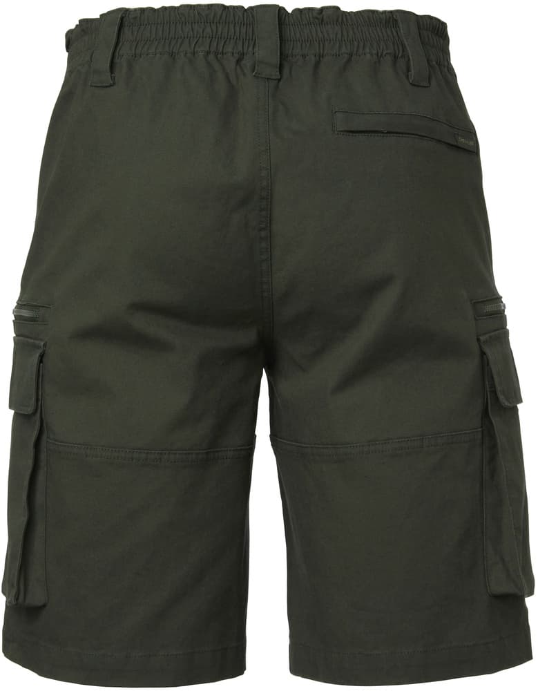 Jay Shorts puuvillashortsit, tummanvihreä, view: 1