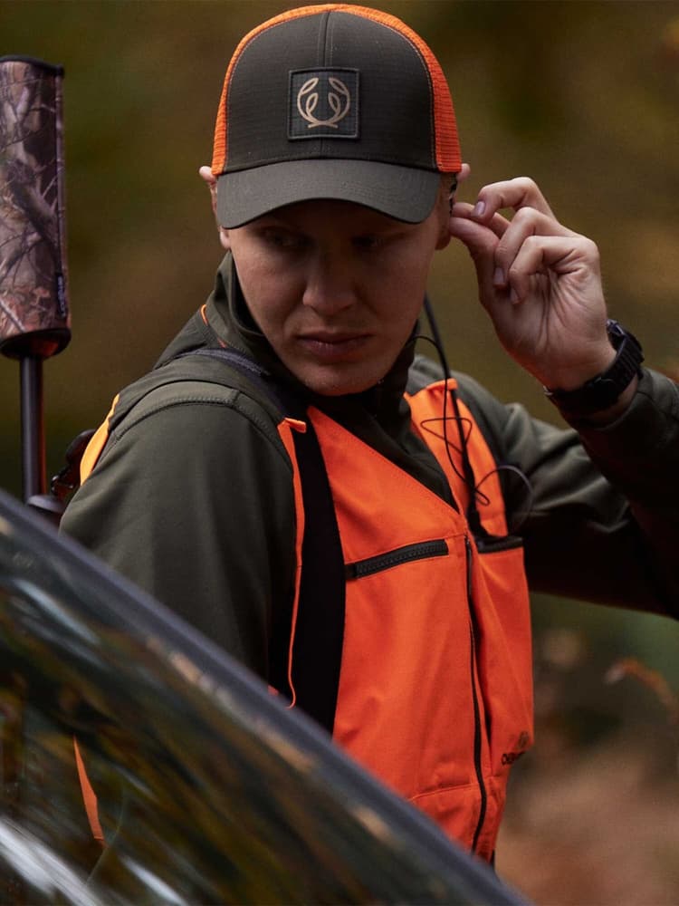 Symbol Cap lippalakki, High Vis Orange, view: 2