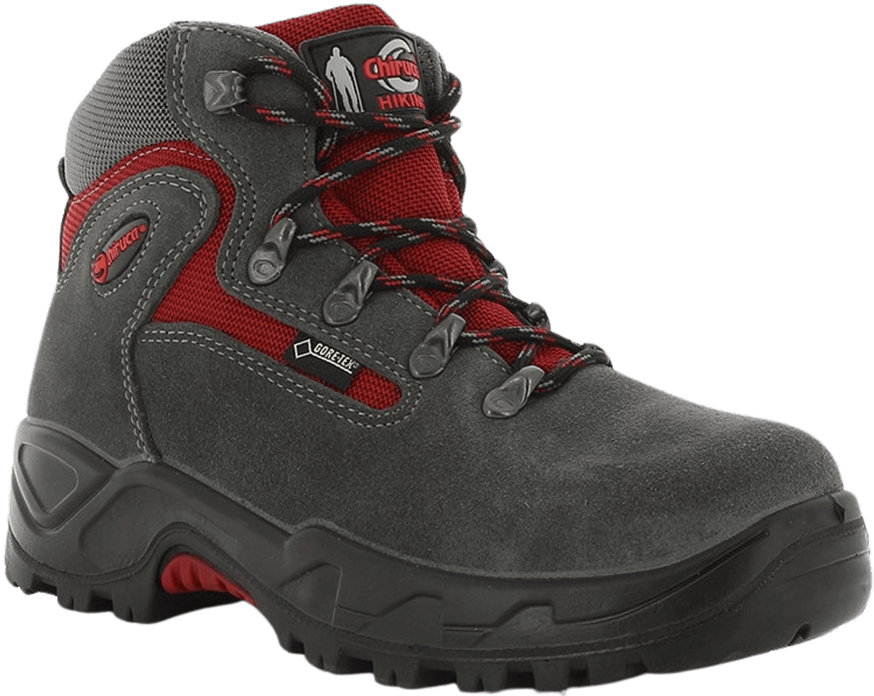 Massana GTX naisten vaelluskengät, harmaa/punainen, view: 0