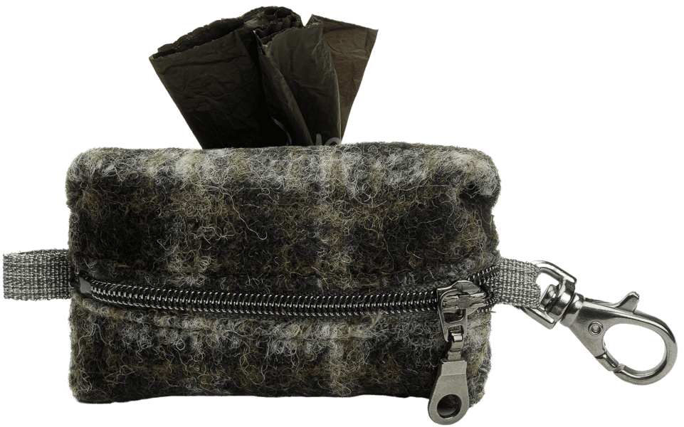 Doggy-Do-Bag kakkapussipidike, Plaid Green, view: 0