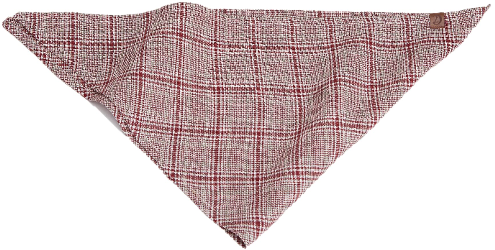 Bandana koiran huivi, L, punainen, view: 1