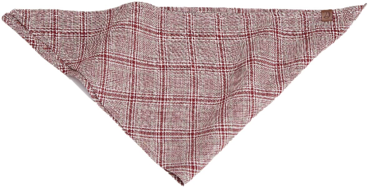 Bandana koiran huivi, L, punainen, view: 1