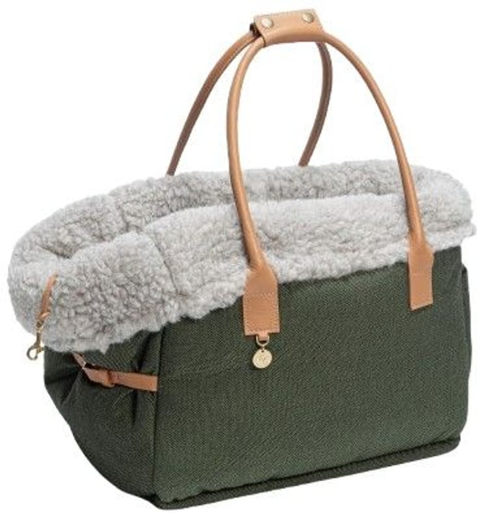 Dog Carrier Como Dark Green S, kantolaukku, view: 0