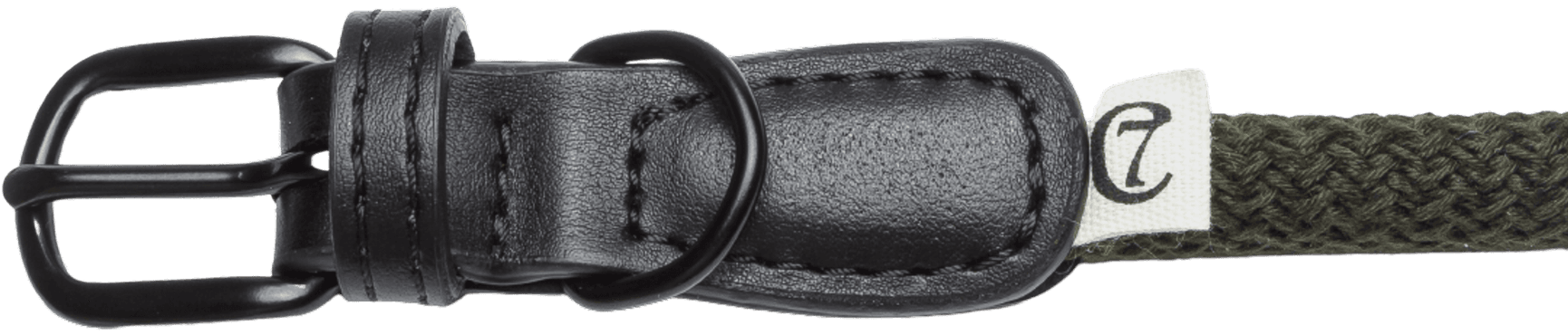 Collar Mauerpark köysikaulapanta, XS-XL, maastonvihreä, view: 3