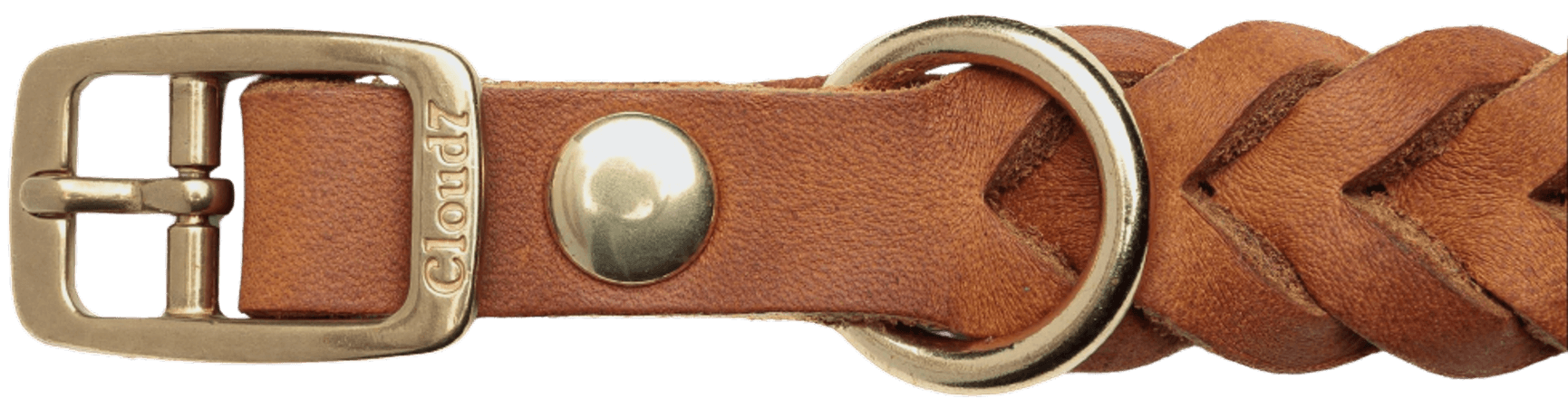 Collar Central Park nahkapanta, XS-M, vaaleanruskea, view: 1