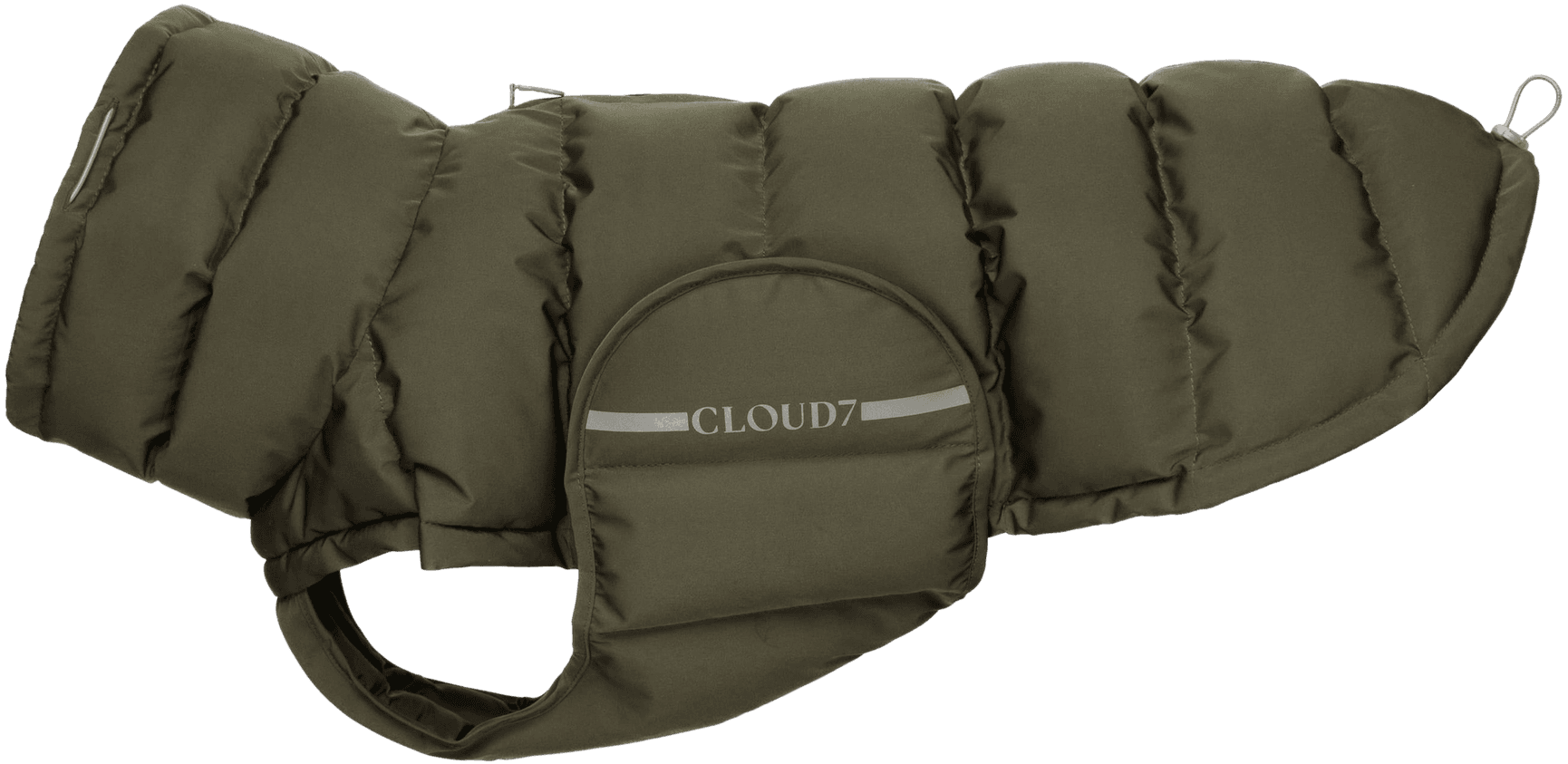 koiran takki, koot 3-5, Olive, view: 0