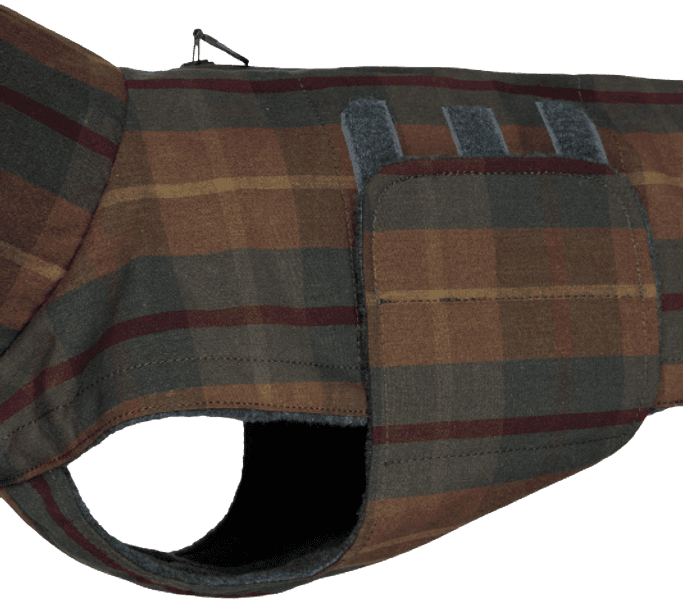 Brooklyn Waxed Tartan koiran vahatakki, koot 3-5, view: 1