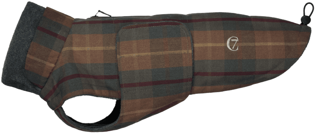 Brooklyn Waxed Tartan koiran vahatakki, koot 3-5, view: 0