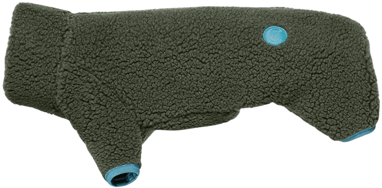 Dog Sweater Cornwall Teddy koiranpaita mäyräkoirille, 4-5, Olive, view: 0