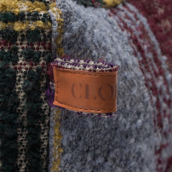 Cube Tartan koiranpeti, L, Purple, view: 2