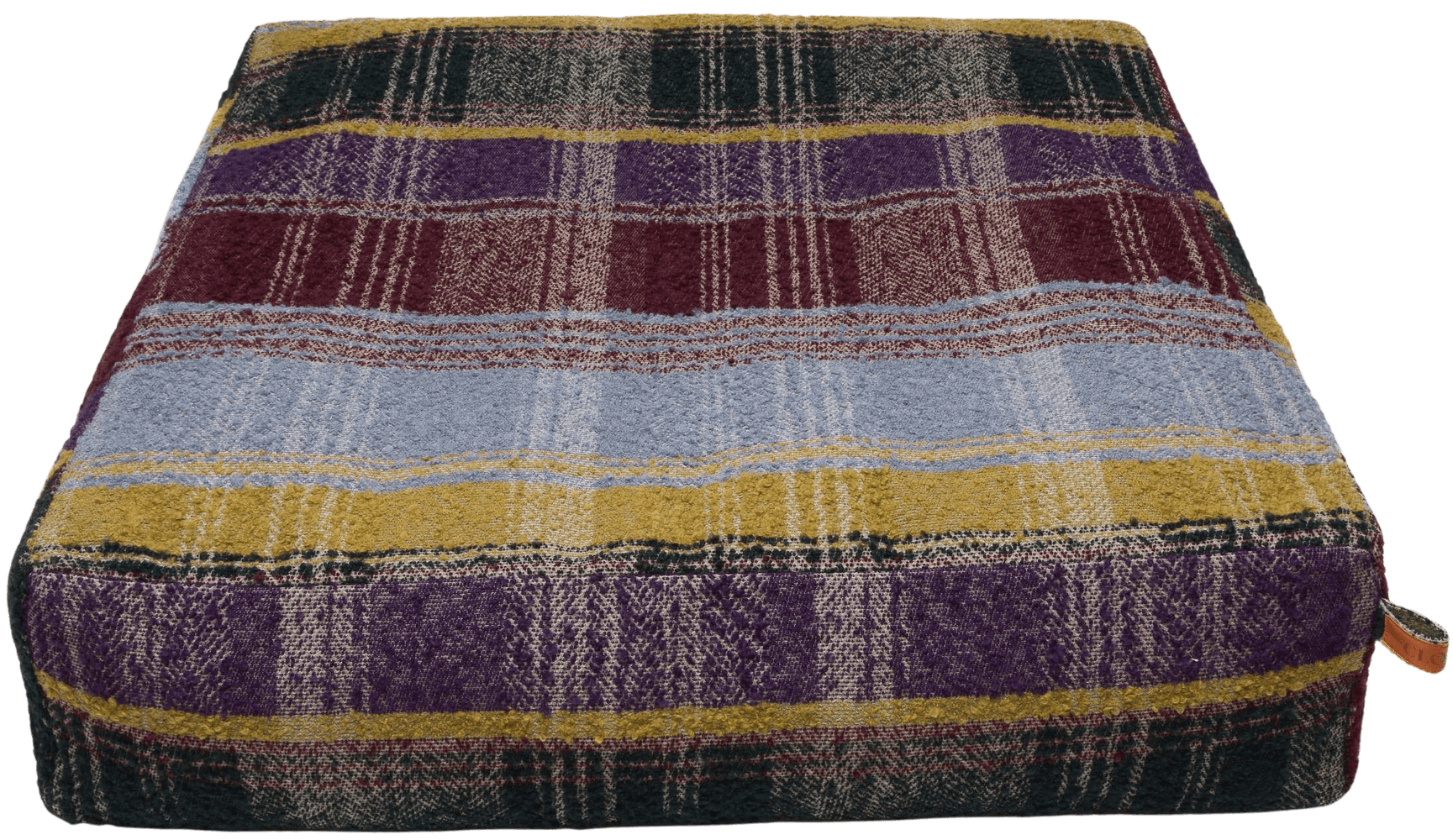 Cube Tartan koiranpeti, L, Purple, view: 0