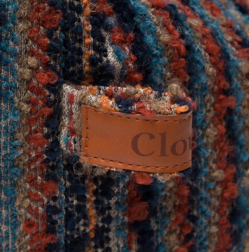 Sleepy Stripes koiranpeti, S, Blue-Red, view: 3