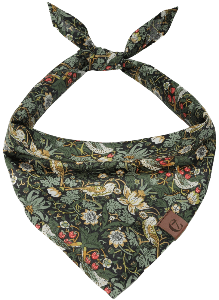 Bandana koiran huivi, L, Strawberry Thief, view: 0