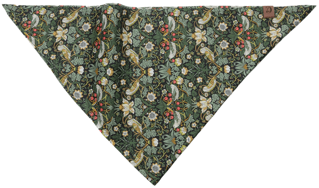 Bandana koiran huivi, L, Strawberry Thief, view: 1