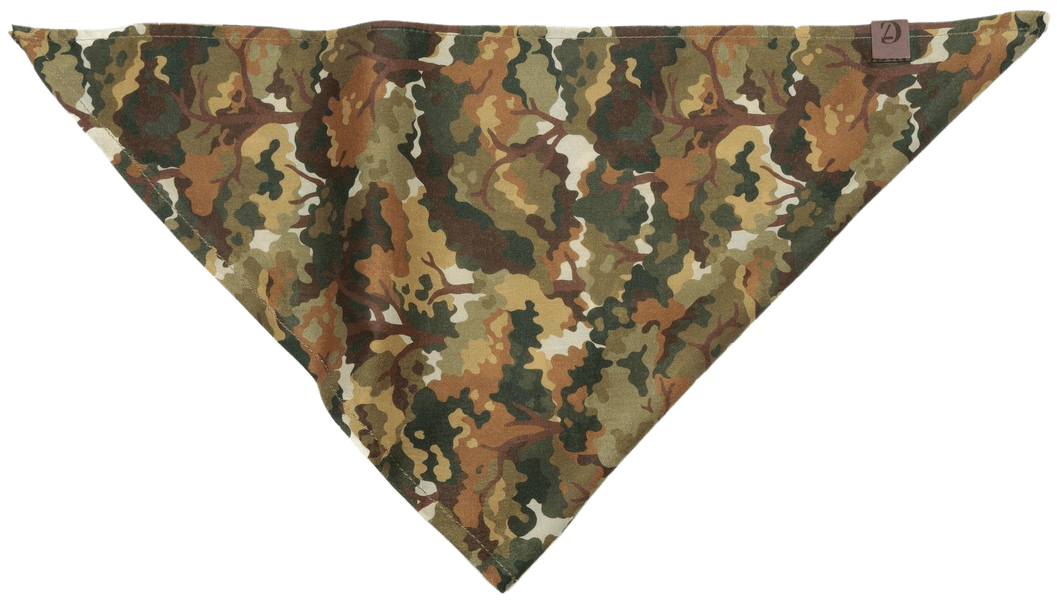 Bandana koiran huivi, L, Woodland Green, view: 1