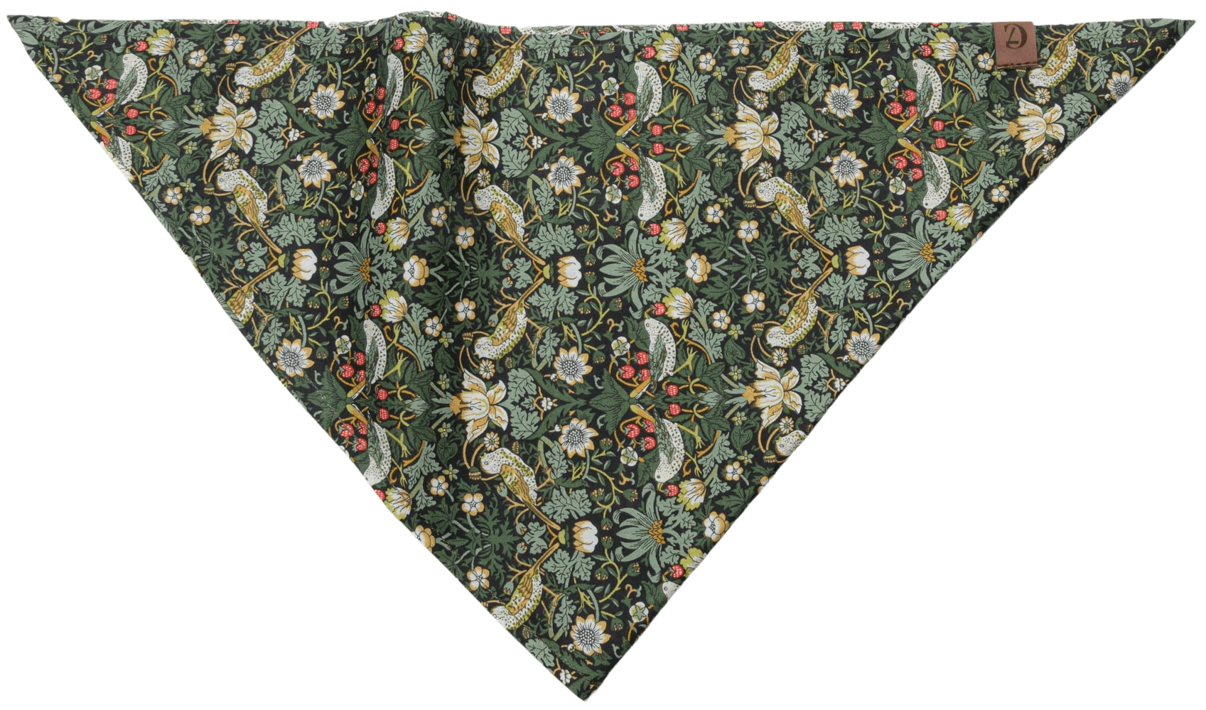 Bandana koiran huivi, M, Strawberry Thief, view: 1