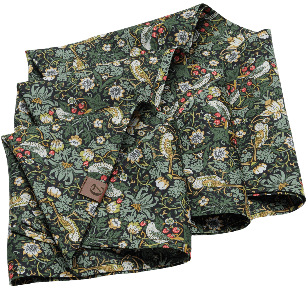 Bandana koiran huivi, M, Strawberry Thief, view: 2