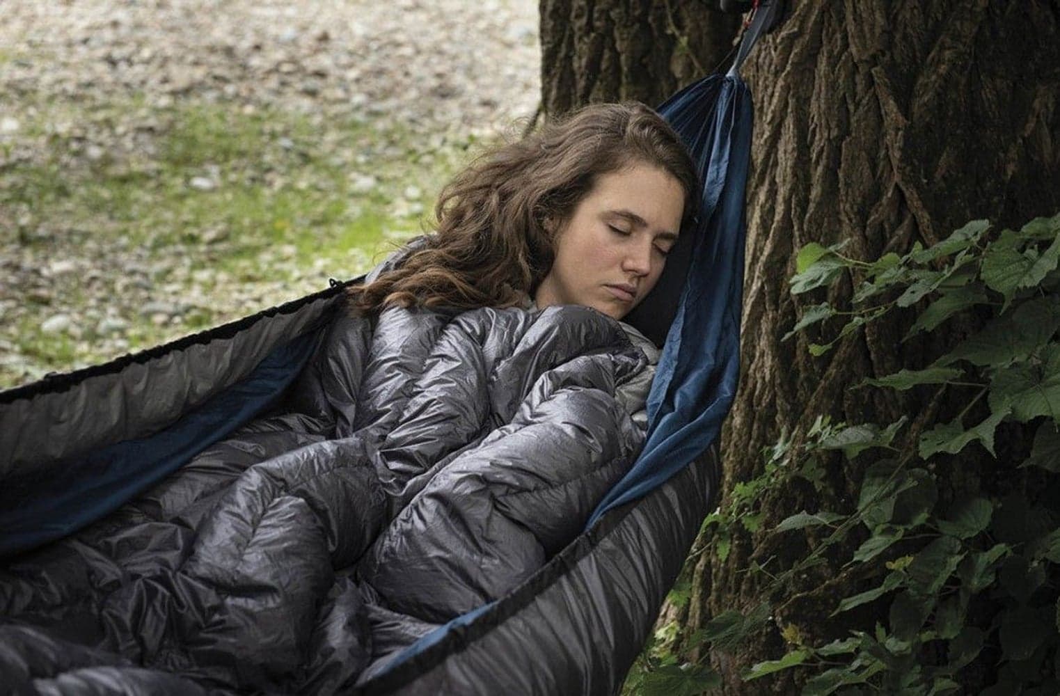 Hammock Top Quilt riippumaton viltti/aluspeite, harmaa, view: 1