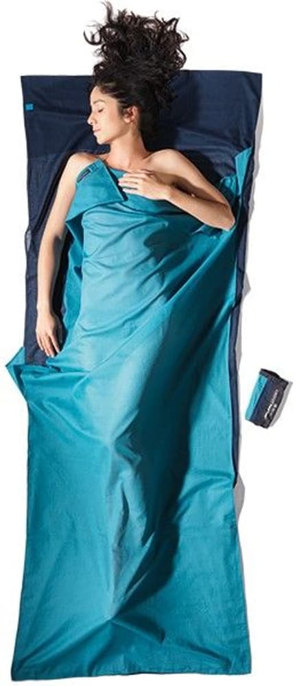 TravelSheet Egyptian Cotton -makuupussilakana, sininen, view: 0