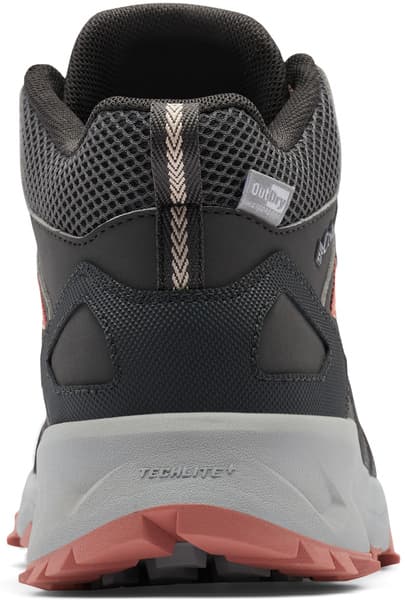 Peakfreak II Mid Outdry naisten ulkoilukenkä, tummanharmaa/koralli, view: 4