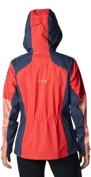 Titan Pass 2.5L Shell naisten kuoritakki, Red Hibiscus, view: 1