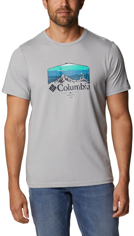 Path Lake Graphic Tee II t-paita, Grey, view: 0