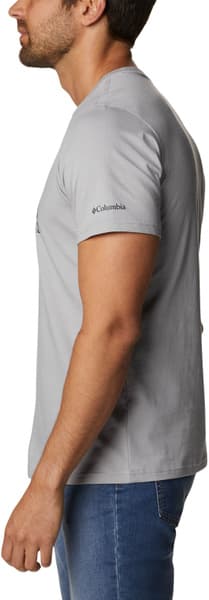 Path Lake Graphic Tee II t-paita, Grey, view: 3