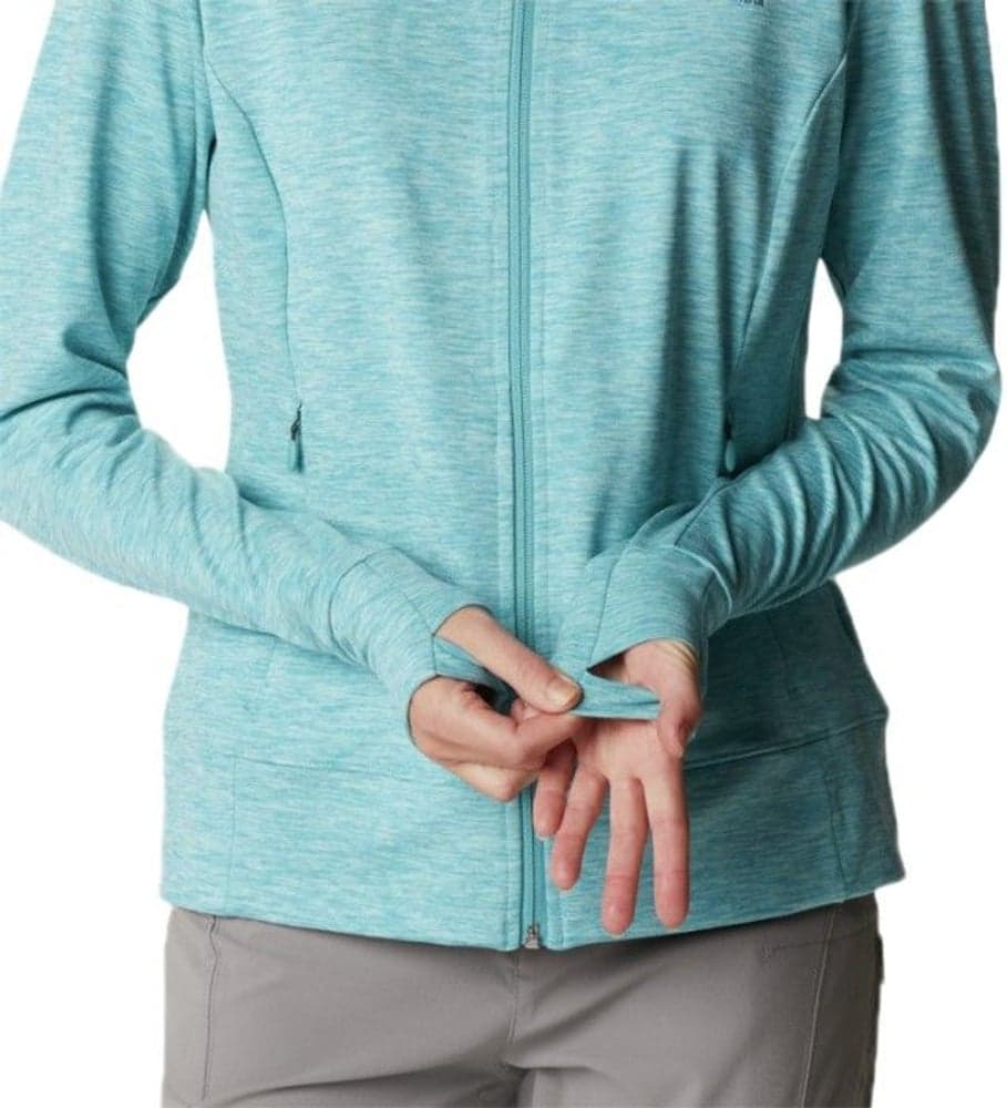 Weekend Adventure Full Zip naisten pitkähihainen, vaaleansininen, view: 6