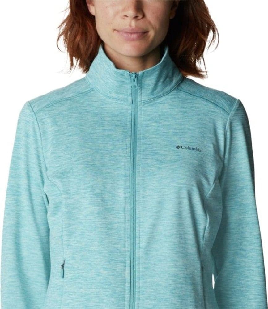 Weekend Adventure Full Zip naisten pitkähihainen, vaaleansininen, view: 4